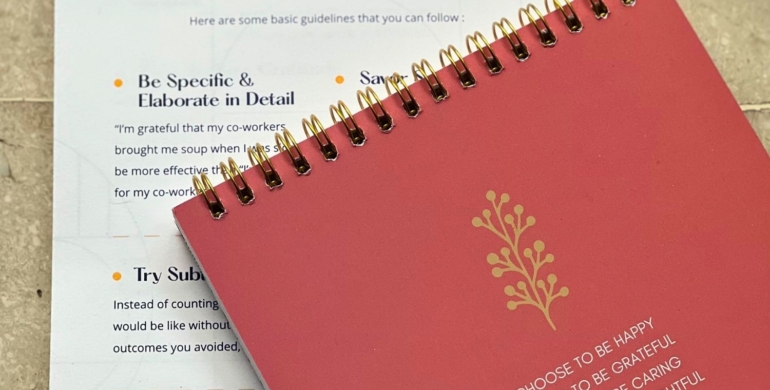 gratitude journal